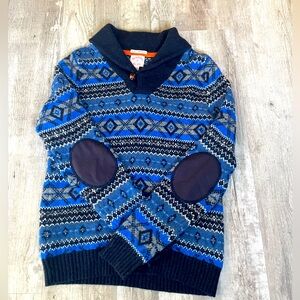 Vintage Brooks Brothers Men’s 100% Lambswool Fair Isle  Sweater - Size Small